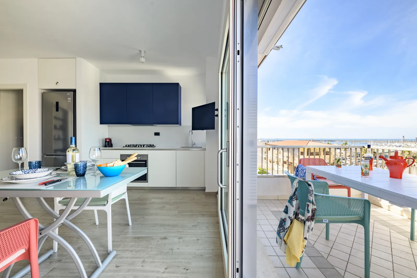 Vista interno esterno